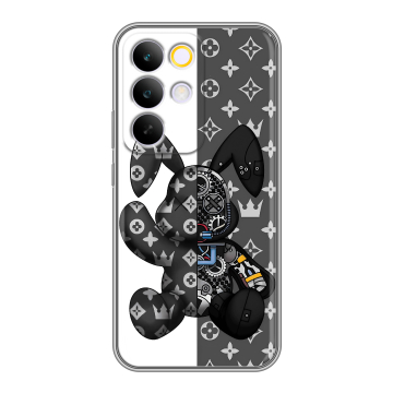 Силиконовый чехол на Realme C85 Pro с принтом Луи робот
