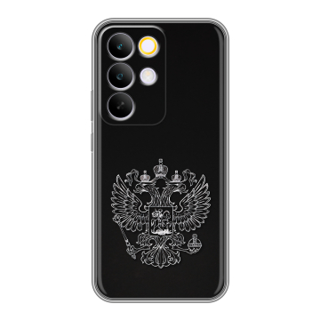 Силиконовый чехол на Realme C85 Pro с принтом Герб России