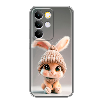 Силиконовый чехол на Realme C85 Pro с принтом Кролик