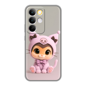 Силиконовый чехол на Realme C85 Pro с принтом Куроми Kuromi 