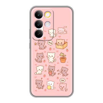Силиконовый чехол на Realme C85 Pro с принтом Hello Kitty Хелоу Кити