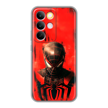 Силиконовый чехол на Realme C85 Pro с принтом человек паук spiderman