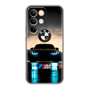 Силиконовый чехол на Realme C85 Pro с принтом БМВ BMW