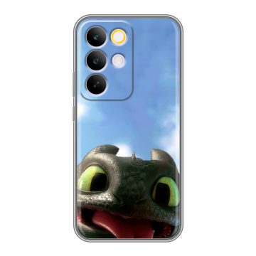Силиконовый чехол на Realme C85 Pro с принтом Как приручить дракона Силиконовый чехол на Realme C85 Pro с принтом Как приручить дракона