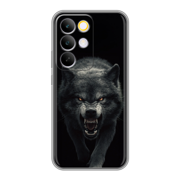 Силиконовый чехол на Realme C85 Pro с принтом Волк