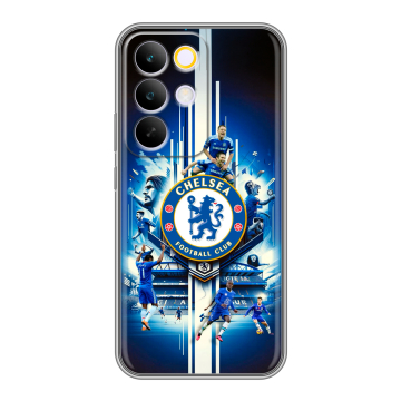 Силиконовый чехол на Realme C85 Pro с принтом Chelsea Челси Силиконовый чехол на Realme C85 Pro с принтом Chelsea Челси