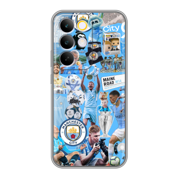 Силиконовый чехол на Realme C85 Pro с принтом Man City Манчестер Сити Силиконовый чехол на Realme C85 Pro с принтом Man City Манчестер Сити
