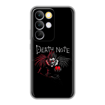 Силиконовый чехол на Realme C85 Pro с принтом Death note Тетрадь смерти