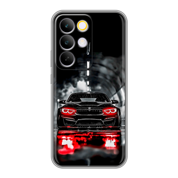 Силиконовый чехол на Realme C85 Pro с принтом BMW БМВ