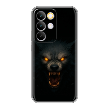 Силиконовый чехол на Realme C85 Pro с принтом Волк Силиконовый чехол на Realme C85 Pro с принтом Волк