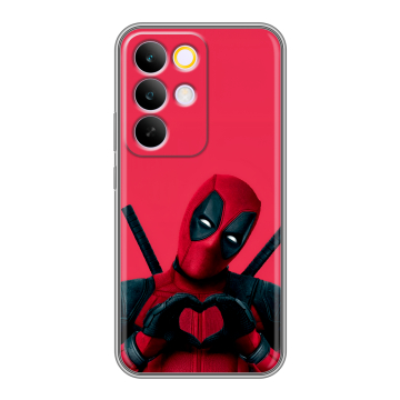 Силиконовый чехол на Realme C85 Pro с принтом Дедпул Deadpool