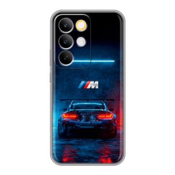 Силиконовый чехол на Realme C85 Pro с принтом BMW БМВ