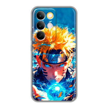 Силиконовый чехол на Realme C85 Pro с принтом Аниме Наруто Naruto