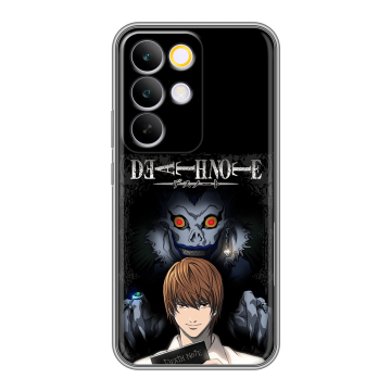 Силиконовый чехол на Realme C85 Pro с принтом Death note Тетрадь смерти Силиконовый чехол на Realme C85 Pro с принтом Death note Тетрадь смерти