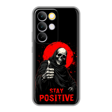 Силиконовый чехол на Realme C85 Pro с принтом смешной скелет Силиконовый чехол на Realme C85 Pro с принтом смешной скелет