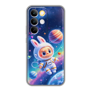 Силиконовый чехол на Realme C85 Pro с принтом Labubu Лабубу Силиконовый чехол на Realme C85 Pro с принтом Labubu Лабубу