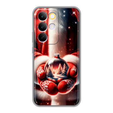 Силиконовый чехол на Realme C85 Pro с принтом Новый год Силиконовый чехол на Realme C85 Pro с принтом Новый год