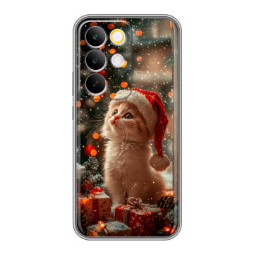 Силиконовый чехол на Realme C85 Pro с принтом Новый год Силиконовый чехол на Realme C85 Pro с принтом Новый год