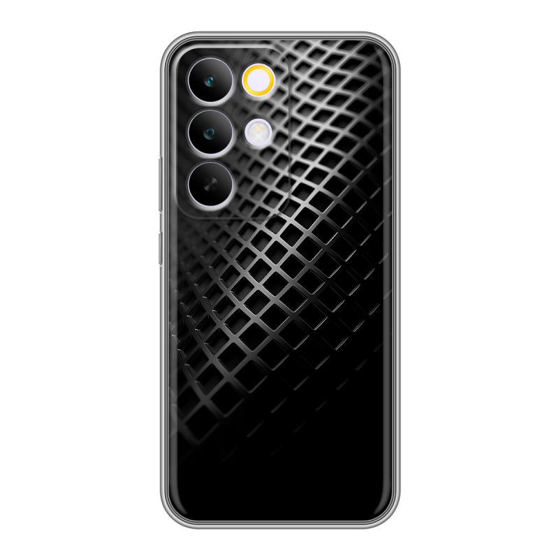Силиконовый чехол на Realme C85 Pro с принтом Текстура металла Силиконовый чехол на Realme C85 Pro с принтом Текстура металла