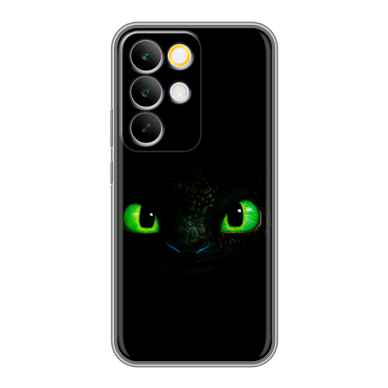 Силиконовый чехол на Realme C85 Pro с принтом Как приручить дракона Силиконовый чехол на Realme C85 Pro с принтом Как приручить дракона