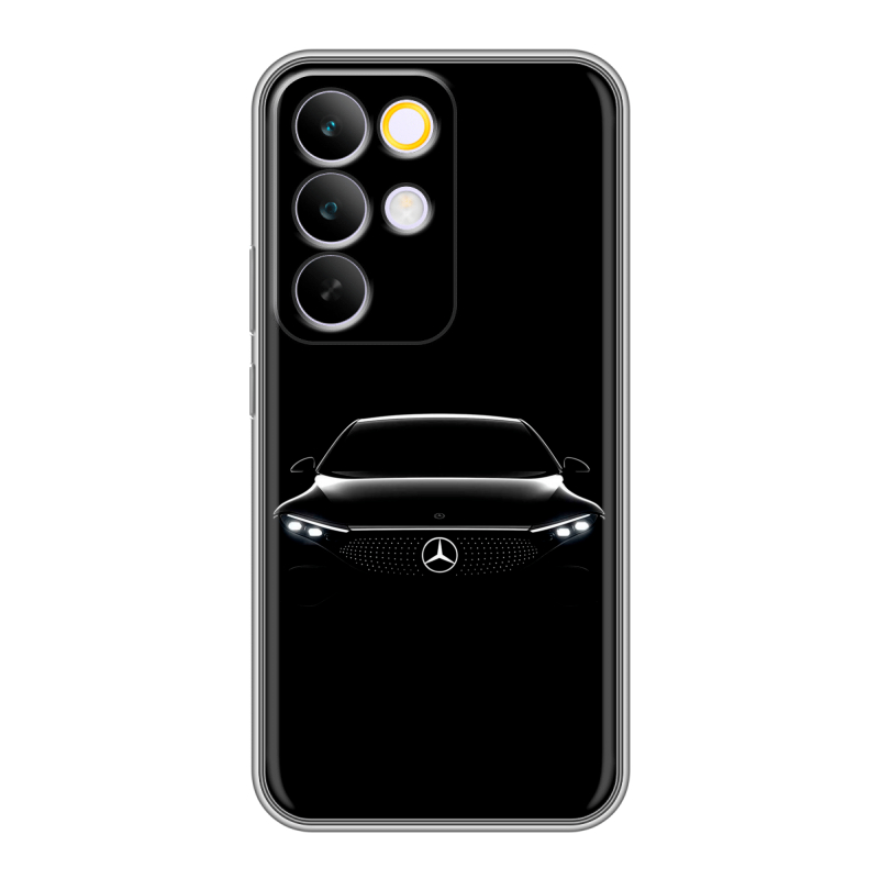 Силиконовый чехол на Realme C85 Pro с принтом Mercedes Мерседес Силиконовый чехол на Realme C85 Pro с принтом Mercedes Мерседес