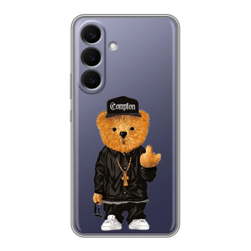 Силиконовый чехол на Samsung Galaxy S26 Plus с принтом Плюшевый медведь Силиконовый чехол на Samsung Galaxy S26 Plus с принтом Плюшевый медведь