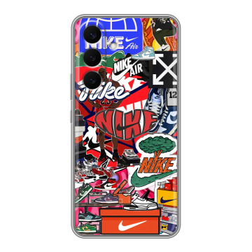 Силиконовый чехол на Samsung Galaxy S26 Plus с принтом Найк Nike яркий Силиконовый чехол на Samsung Galaxy S26 Plus с принтом Найк Nike яркий
