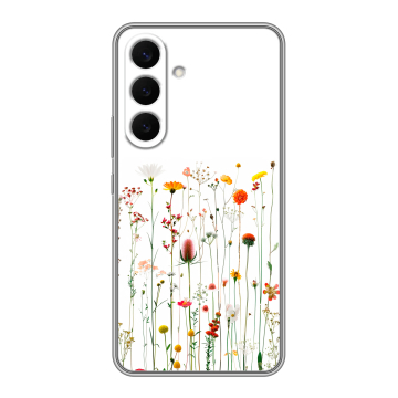 Силиконовый чехол на Samsung Galaxy S26 Plus с принтом цветы Силиконовый чехол на Samsung Galaxy S26 Plus с принтом цветы