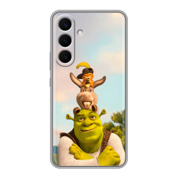 Силиконовый чехол на Samsung Galaxy S26 Plus с принтом Шрек Shrek Силиконовый чехол на Samsung Galaxy S26 Plus с принтом Шрек Shrek