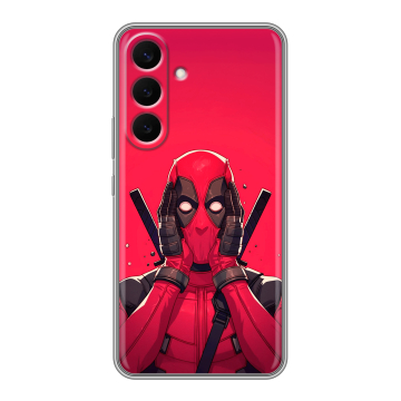 Силиконовый чехол на Samsung Galaxy S26 Plus с принтом Дедпул Deadpool Силиконовый чехол на Samsung Galaxy S26 Plus с принтом Дедпул Deadpool