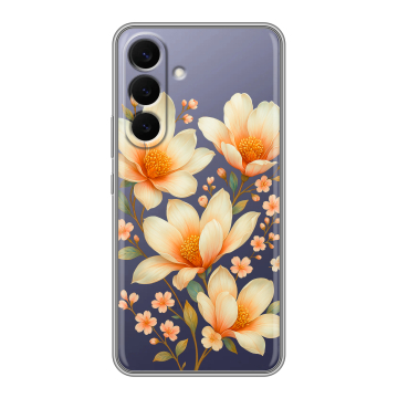 Силиконовый чехол на Samsung Galaxy S26 Plus с принтом Цветы Силиконовый чехол на Samsung Galaxy S26 Plus с принтом Цветы