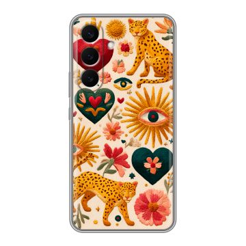 Силиконовый чехол на Samsung Galaxy S26 Plus с принтом Модный принт Силиконовый чехол на Samsung Galaxy S26 Plus с принтом Модный принт