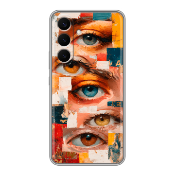 Силиконовый чехол на Samsung Galaxy S26 Plus с принтом Модный принт Силиконовый чехол на Samsung Galaxy S26 Plus с принтом Модный принт