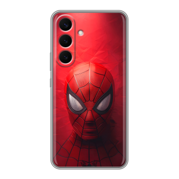 Силиконовый чехол на Samsung Galaxy S26 Plus с принтом Spiderman Человек паук