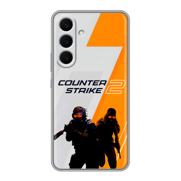 Силиконовый чехол на Samsung Galaxy S26 Plus с принтом Counter Strike Силиконовый чехол на Samsung Galaxy S26 Plus с принтом Counter Strike