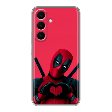 Силиконовый чехол на Samsung Galaxy S26 Plus с принтом Дедпул Deadpool Силиконовый чехол на Samsung Galaxy S26 Plus с принтом Дедпул Deadpool