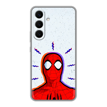 Силиконовый чехол на Samsung Galaxy S26 Plus с принтом Spiderman Человек паук Силиконовый чехол на Samsung Galaxy S26 Plus с принтом Spiderman Человек паук