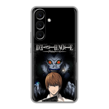 Силиконовый чехол на Samsung Galaxy S26 Plus с принтом Death note Тетрадь смерти Силиконовый чехол на Samsung Galaxy S26 Plus с принтом Death note Тетрадь смерти