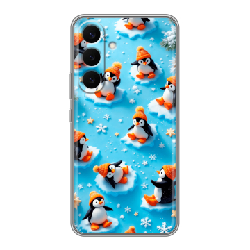 Силиконовый чехол на Samsung Galaxy S26 Plus с принтом Новый год Силиконовый чехол на Samsung Galaxy S26 Plus с принтом Новый год