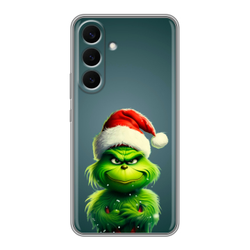 Силиконовый чехол на Samsung Galaxy S26 Plus с принтом Новый год Силиконовый чехол на Samsung Galaxy S26 Plus с принтом Новый год