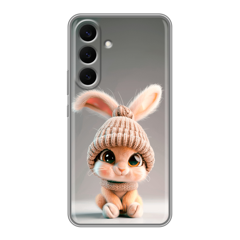 Силиконовый чехол на Samsung Galaxy S26 Plus с принтом Кролик Силиконовый чехол на Samsung Galaxy S26 Plus с принтом Кролик