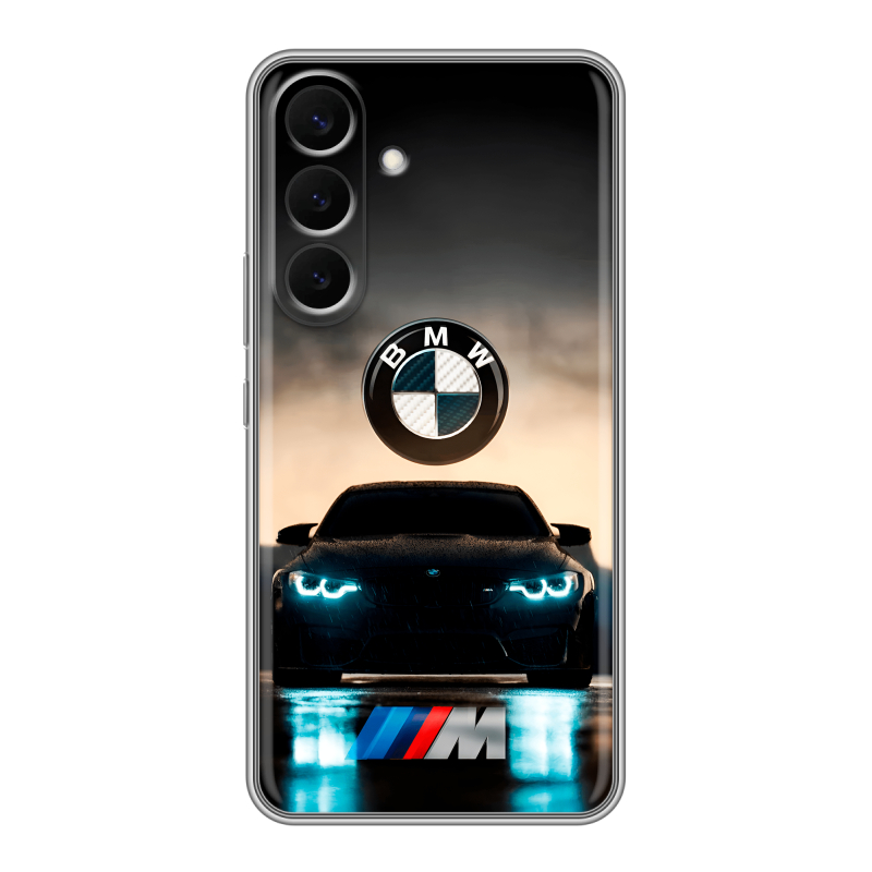 Силиконовый чехол на Samsung Galaxy S26 Plus с принтом БМВ BMW Силиконовый чехол на Samsung Galaxy S26 Plus с принтом БМВ BMW