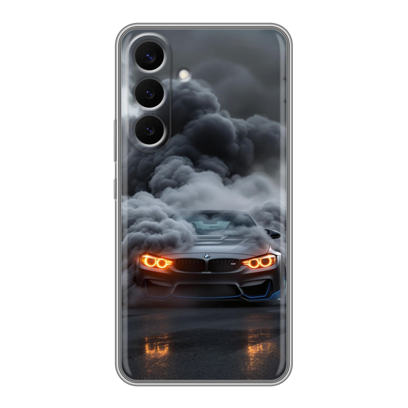 Силиконовый чехол на Samsung Galaxy S26 Plus с принтом BMW БМВ Силиконовый чехол на Samsung Galaxy S26 Plus с принтом BMW БМВ
