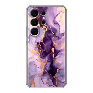 Силиконовый чехол на Samsung Galaxy S26 Ultra с принтом Мрамор