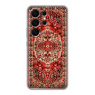 Силиконовый чехол на Samsung Galaxy S26 Ultra с принтом Ковер