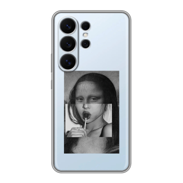 Силиконовый чехол на Samsung Galaxy S26 Ultra с принтом Мона Лиза