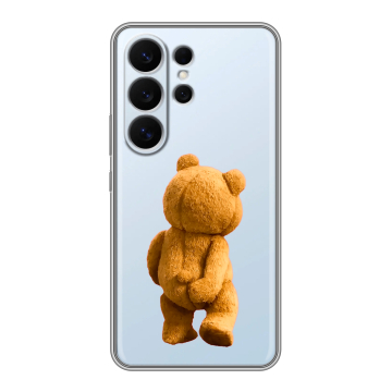 Силиконовый чехол на Samsung Galaxy S26 Ultra с принтом Медведь