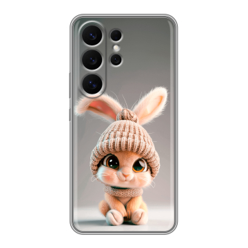 Силиконовый чехол на Samsung Galaxy S26 Ultra с принтом Кролик