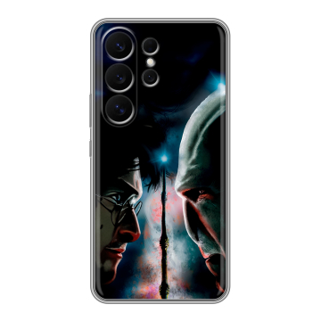 Силиконовый чехол на Samsung Galaxy S26 Ultra с принтом Гарри Поттер Harry Potter