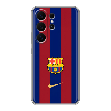 Силиконовый чехол на Samsung Galaxy S26 Ultra с принтом Барселона Barcelona